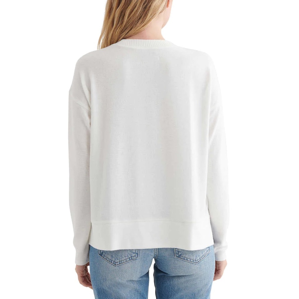 Lucky Brand Women’s Soft‎ Cloud Jersey Lightweight Sweater Cozy Crewneck Top - Picture 2 of 10